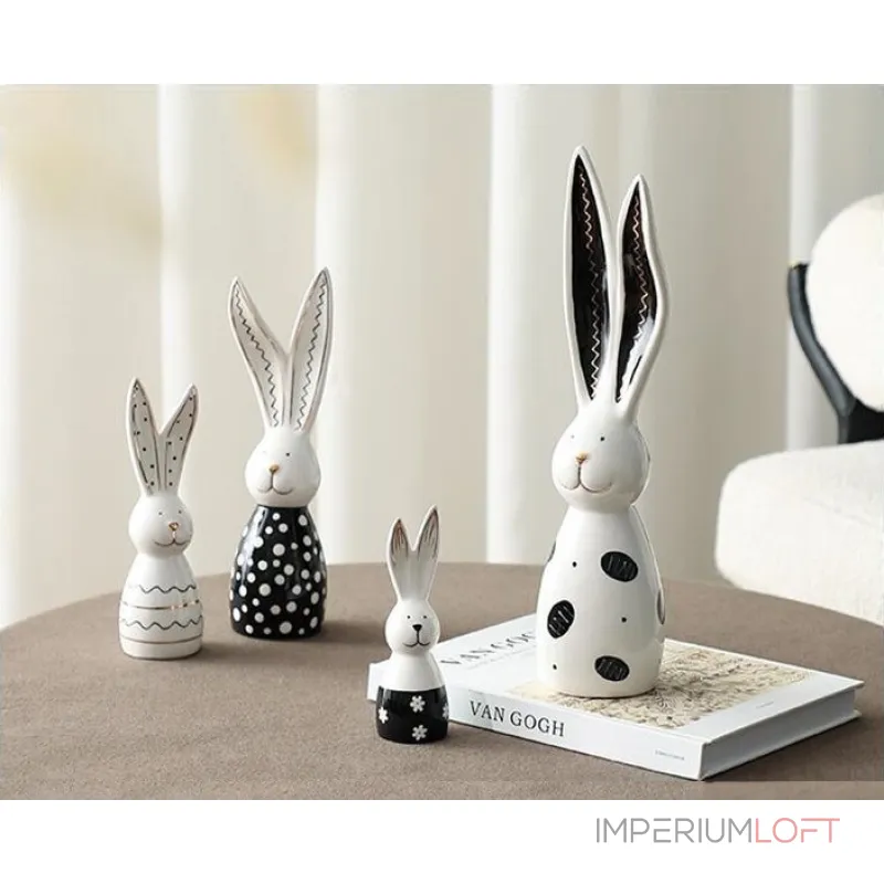 Статуэтка BlessLight Flower rabbit 4092 от ImperiumLoft