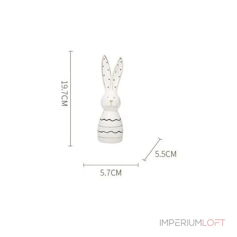 Статуэтка BlessLight Line rabbit 4093 от ImperiumLoft