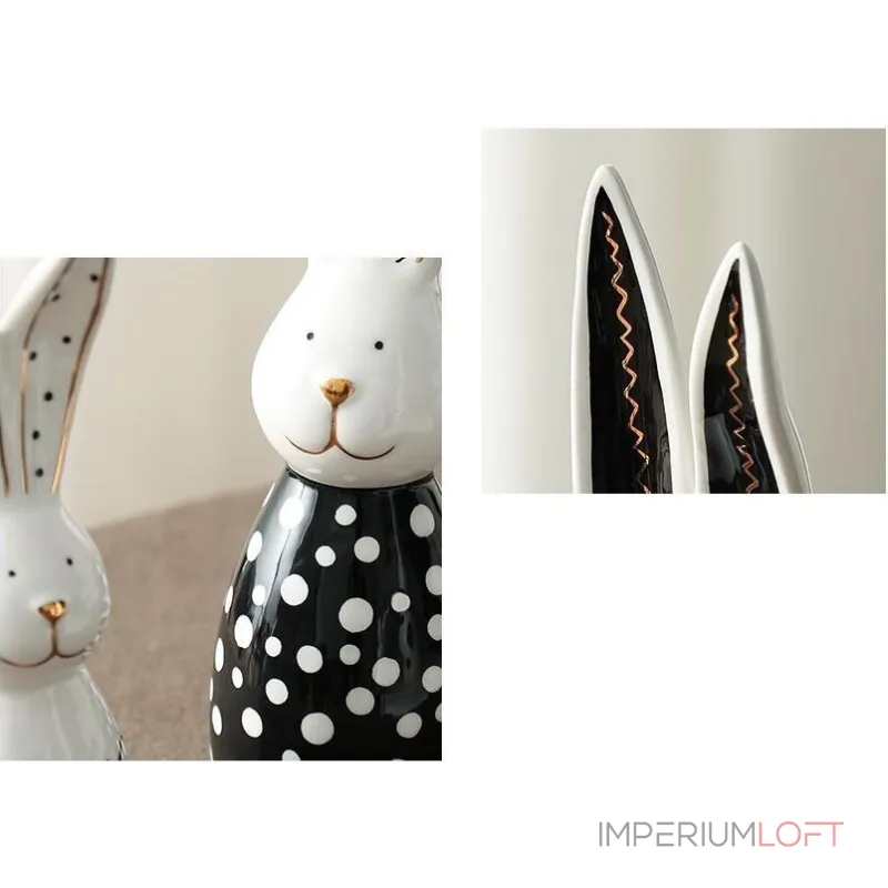 Статуэтка BlessLight Dot rabbit white 4094 от ImperiumLoft