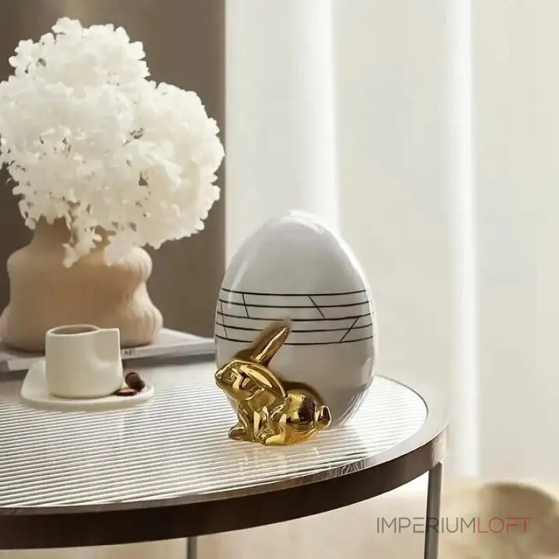 Статуэтка BlessLight Line Rabbit egg 4101 от ImperiumLoft Статуэтка BlessLight Line Rabbit egg 4101 от ImperiumLoft