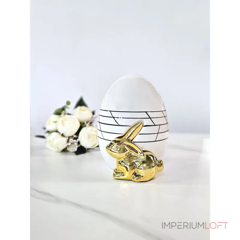 Статуэтка BlessLight Line Rabbit egg 4101 от ImperiumLoft Статуэтка BlessLight Line Rabbit egg 4101 от ImperiumLoft
