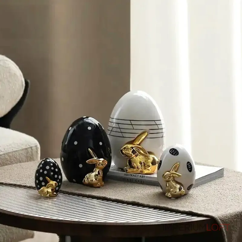 Статуэтка BlessLight Line Rabbit egg 4101 от ImperiumLoft Статуэтка BlessLight Line Rabbit egg 4101 от ImperiumLoft