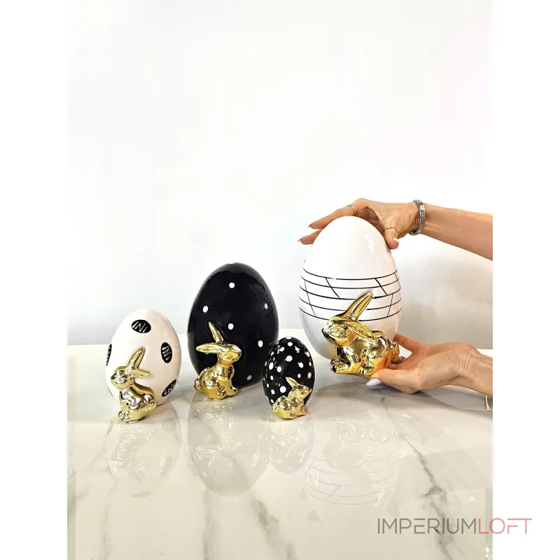 Статуэтка BlessLight Line Rabbit egg 4101 от ImperiumLoft Статуэтка BlessLight Line Rabbit egg 4101 от ImperiumLoft