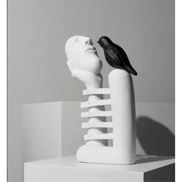 Статуэтка BlessLight Head and Crow 4109 Статуэтка BlessLight Head and Crow 4109