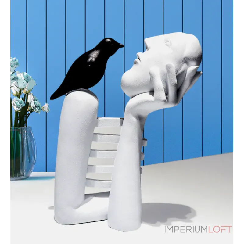 Статуэтка BlessLight Head and Crow 4109 от ImperiumLoft Статуэтка BlessLight Head and Crow 4109 от ImperiumLoft