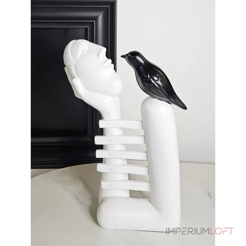 Статуэтка BlessLight Head and Crow 4109 от ImperiumLoft Статуэтка BlessLight Head and Crow 4109 от ImperiumLoft