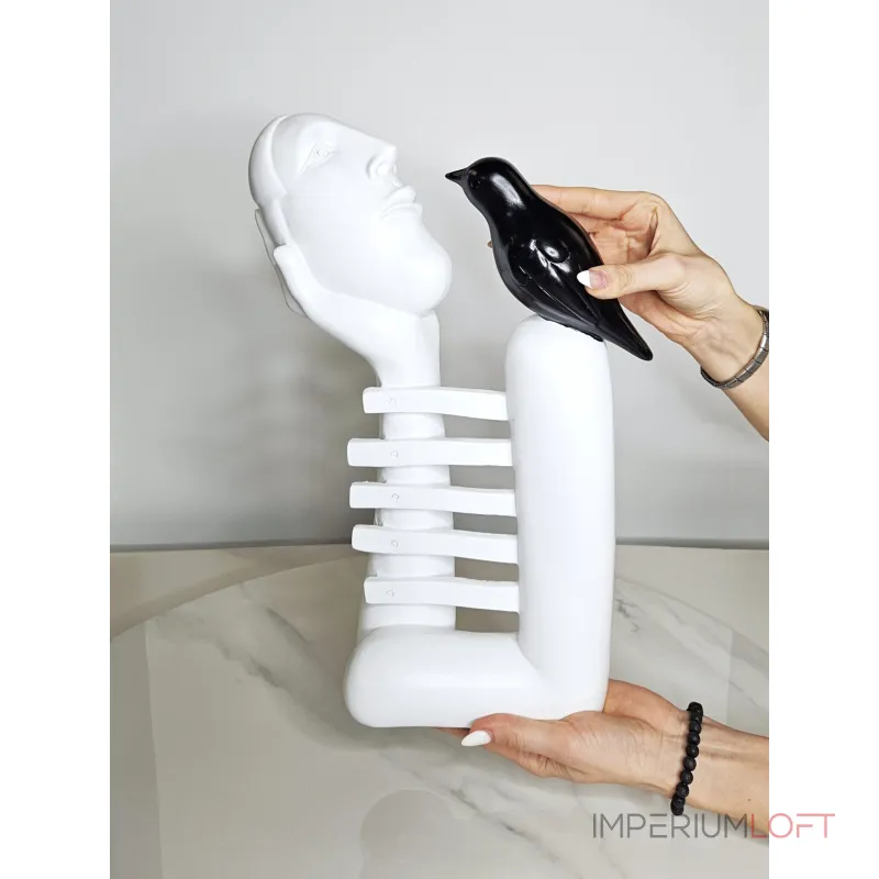 Статуэтка BlessLight Head and Crow 4109 от ImperiumLoft Статуэтка BlessLight Head and Crow 4109 от ImperiumLoft