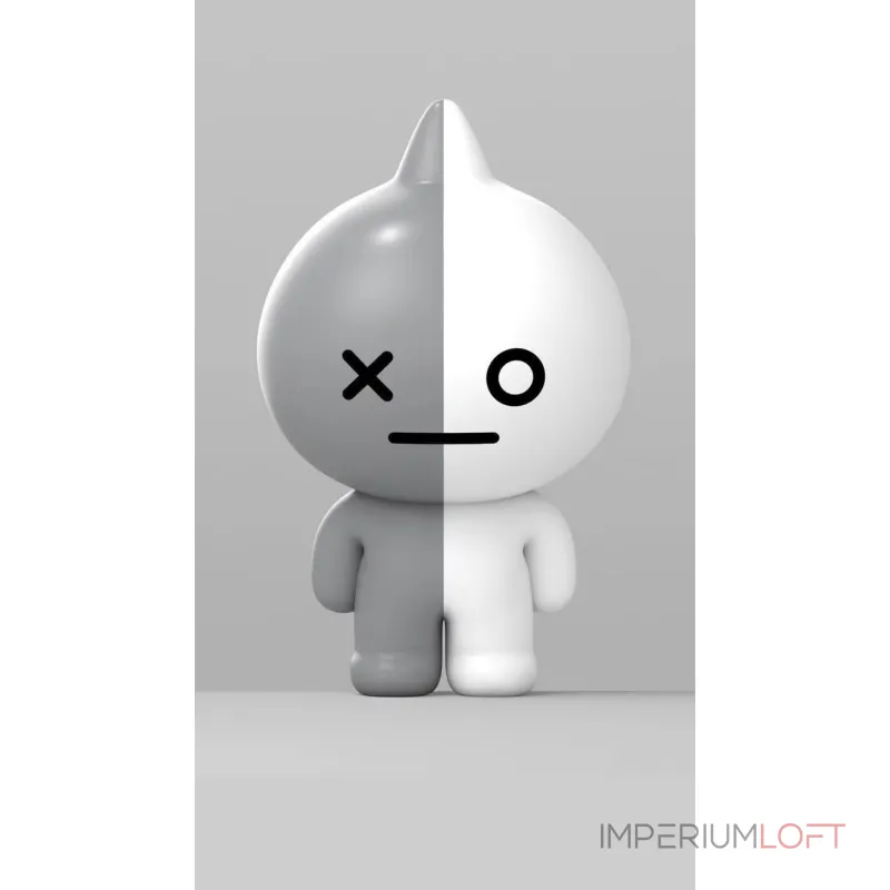 Статуэтка BlessLight BT21 Figure Pup Pet Grey 4117 от ImperiumLoft Статуэтка BlessLight BT21 Figure Pup Pet Grey 4117 от ImperiumLoft