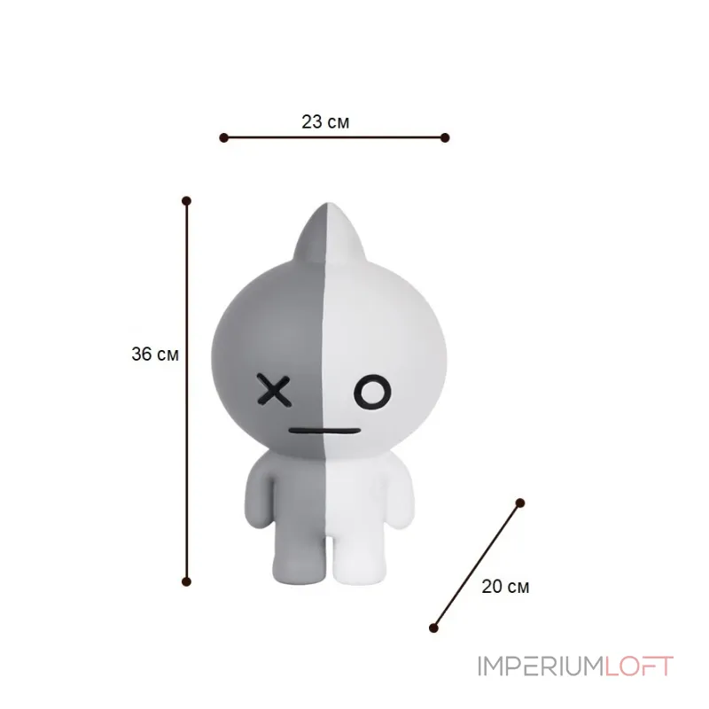 Статуэтка BlessLight BT21 Figure Pup Pet Grey 4117 от ImperiumLoft Статуэтка BlessLight BT21 Figure Pup Pet Grey 4117 от ImperiumLoft