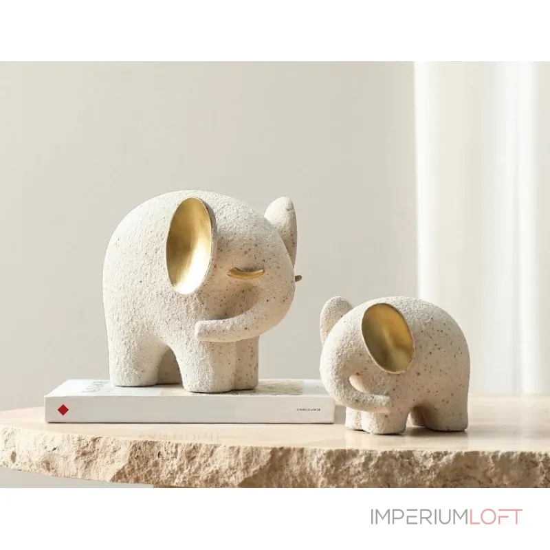 Статуэтка BlessLight Golden ear elephant A 4146 от ImperiumLoft Статуэтка BlessLight Golden ear elephant A 4146 от ImperiumLoft