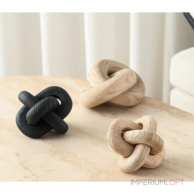 Статуэтка BlessLight Three-ring buckle ornament 4151 от ImperiumLoft