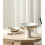 Чаша BlessLight Round golden scale fruit bowl 4154 от ImperiumLoft
