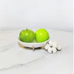 Чаша BlessLight Round golden scale fruit bowl 4154 от ImperiumLoft