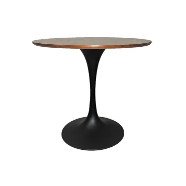 Стол обеденный BlessLight Tulip Round Walnut 4232 Стол обеденный BlessLight Tulip Round Walnut 4232
