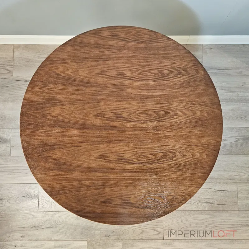 Стол обеденный BlessLight Tulip Round Walnut 4232 от ImperiumLoft