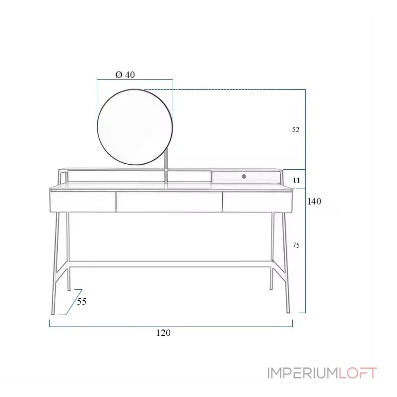 Консоль BlessLight Venere 4281 от ImperiumLoft Консоль BlessLight Venere 4281 от ImperiumLoft