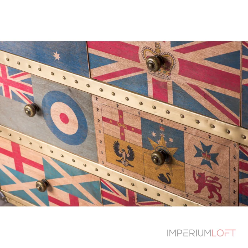 Комод BlessLight Union Jack Sirius Jet 4300 от ImperiumLoft Комод BlessLight Union Jack Sirius Jet 4300 от ImperiumLoft