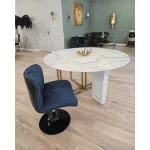 Стол BlessLight Marble Cross Round 4361