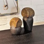 Статуэтка BlessLight Wood Owl B 4517 от ImperiumLoft