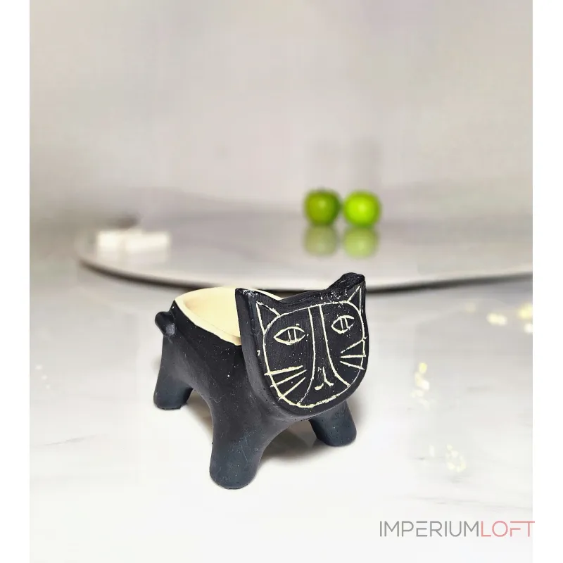 Чаша BlessLight Black Cat B 4523 от ImperiumLoft