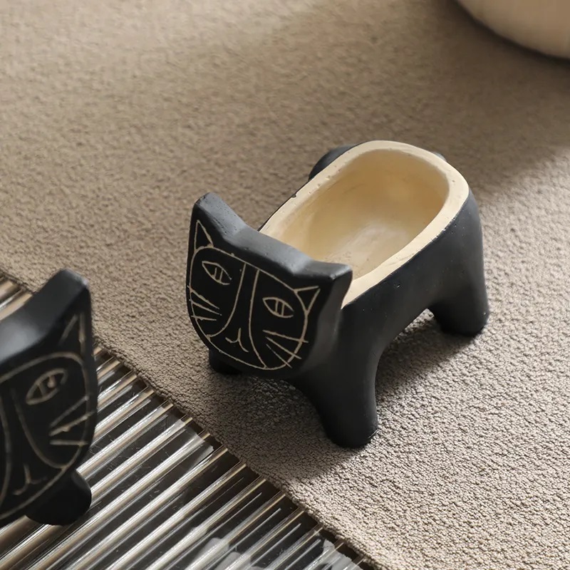 Чаша BlessLight Black Cat B 4523 от ImperiumLoft