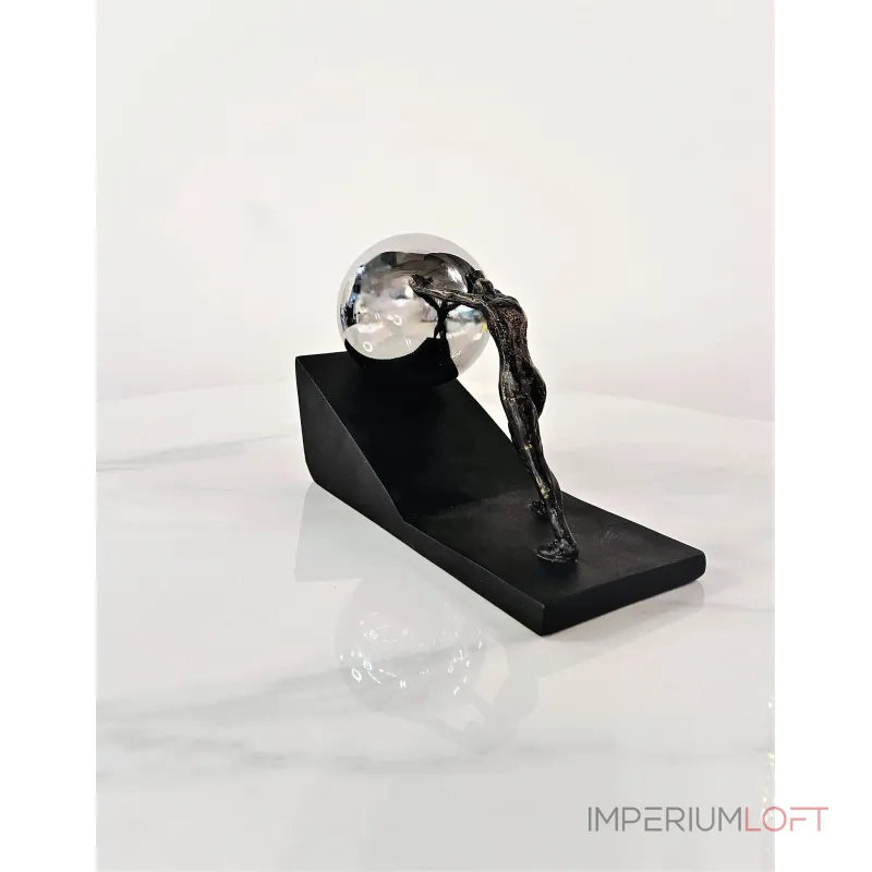 Статуэтка BlessLight Push man Black 4525 от ImperiumLoft