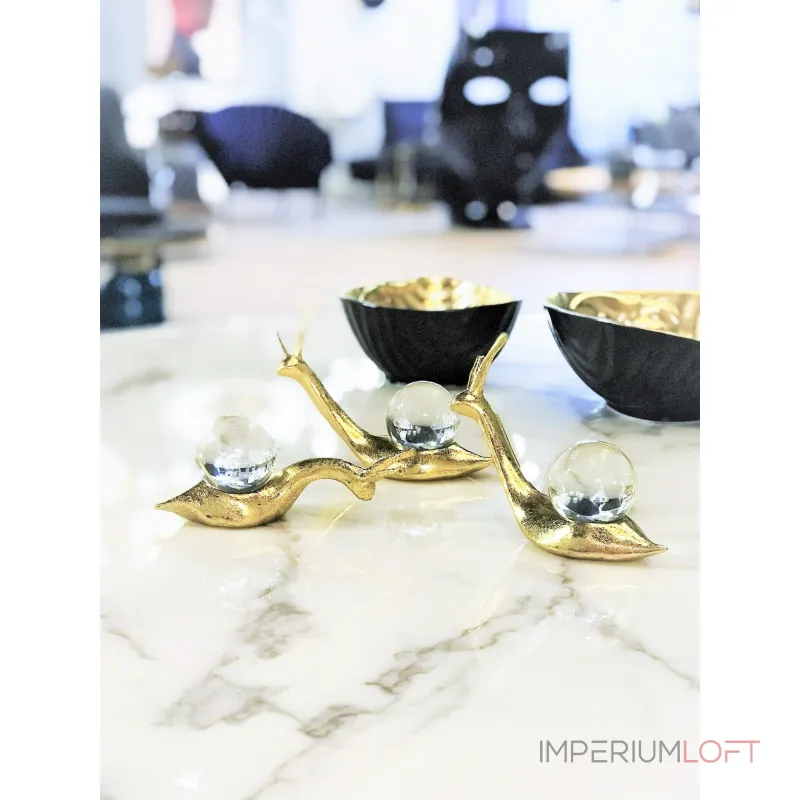 Статуэтка BlessLight Crystal snail 6097 от ImperiumLoft