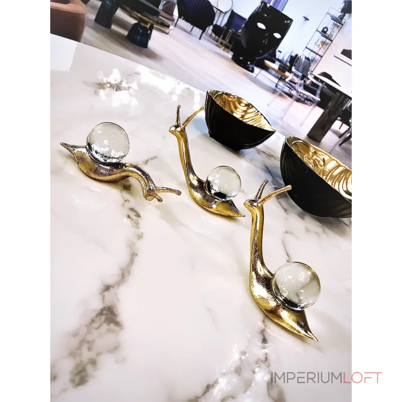 Статуэтка BlessLight Crystal snail 6097 от ImperiumLoft