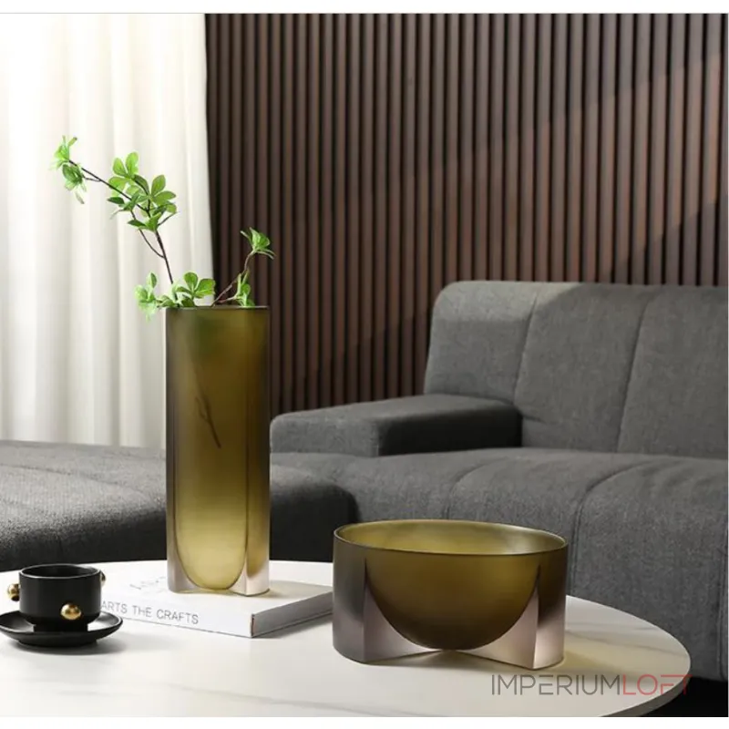 Чаша BlessLight Transparent Green bowl 9676 от ImperiumLoft Чаша BlessLight Transparent Green bowl 9676 от ImperiumLoft