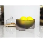Чаша BlessLight Transparent Green bowl 9676 от ImperiumLoft