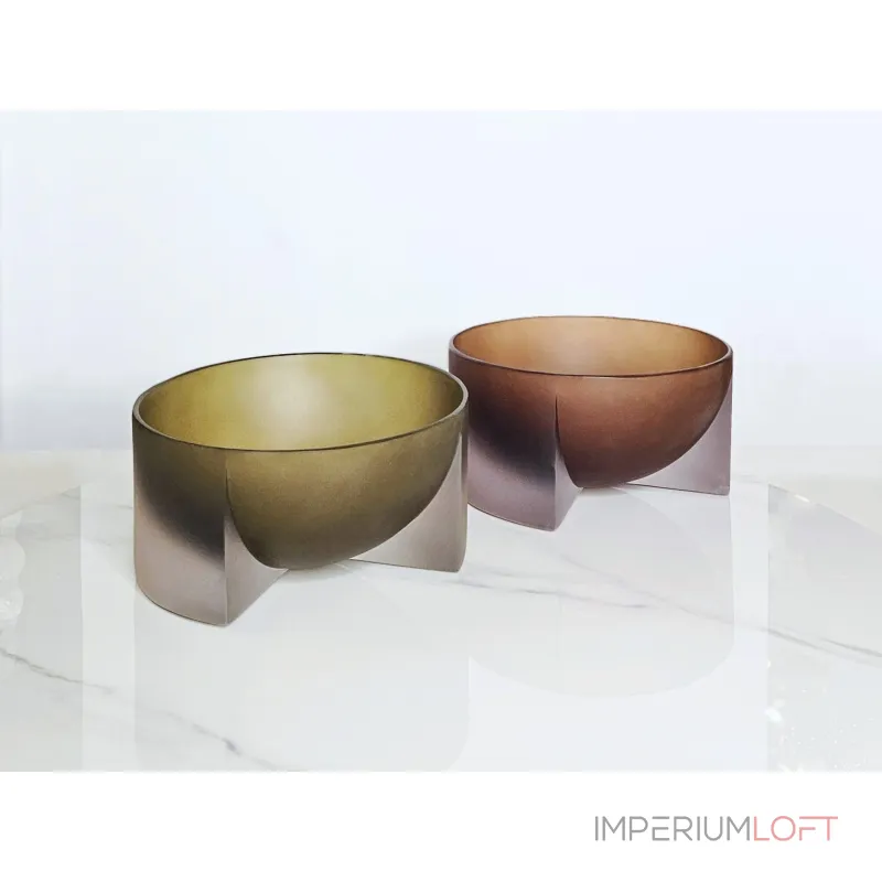 Чаша BlessLight Transparent Green bowl 9676 от ImperiumLoft Чаша BlessLight Transparent Green bowl 9676 от ImperiumLoft