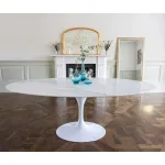 Стол BlessLight Tulip Oval Marble 9695 от ImperiumLoft