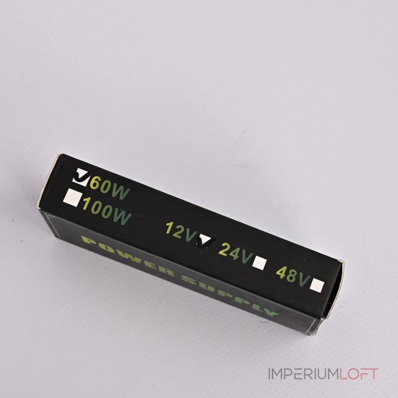 Блок питания Imperiumloft 12V 60W BLKB12V от ImperiumLoft Блок питания Imperiumloft 12V 60W BLKB12V от ImperiumLoft
