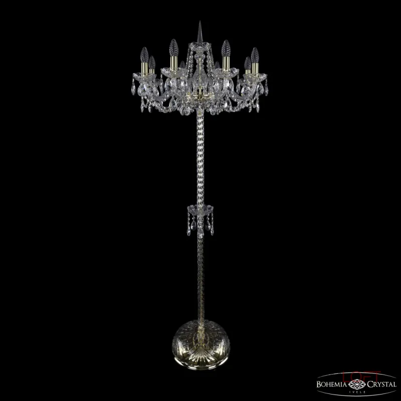 Торшер Bohemia Ivele Crystal 1402 1402T2/8/195-160 G от ImperiumLoft Торшер Bohemia Ivele Crystal 1402 1402T2/8/195-160 G от ImperiumLoft