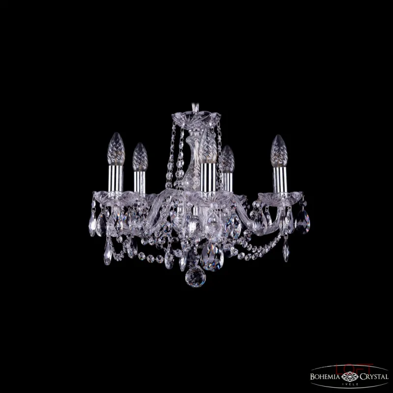 Подвесная люстра Bohemia Ivele Crystal 1402 1402/5/141 Ni
