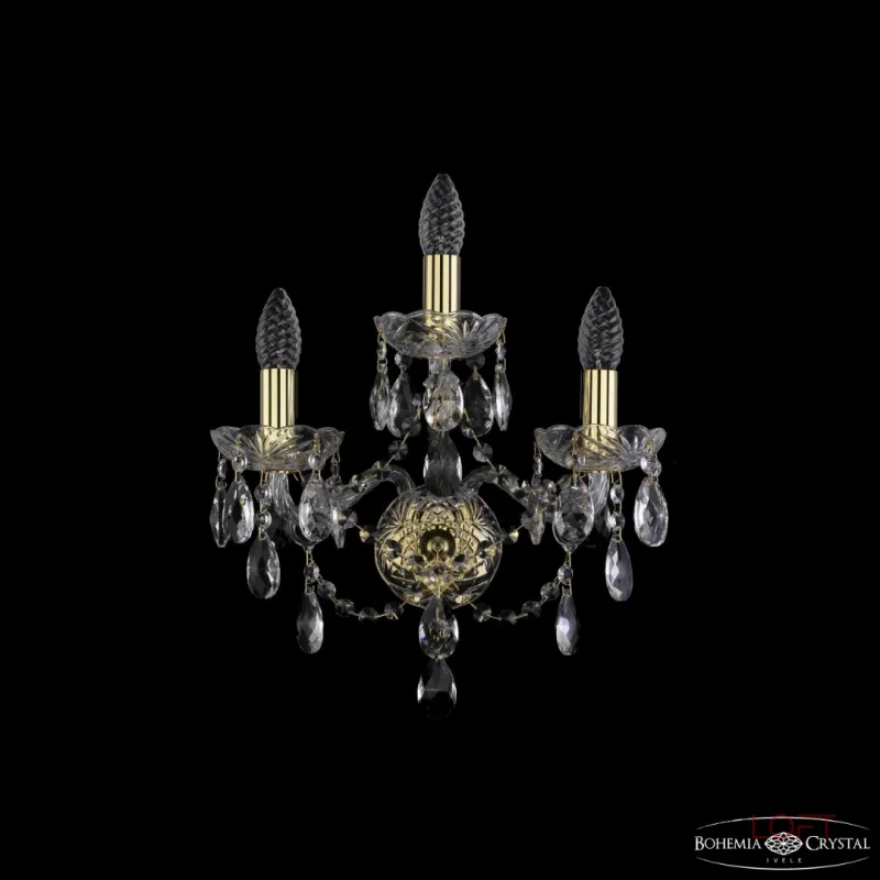 Бра Bohemia Ivele Crystal 1415 1415B/2+1/141 G от ImperiumLoft