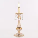 Настольная лампа Bohemia Ivele Crystal AL77 AL77100L/1-32 GW от ImperiumLoft
