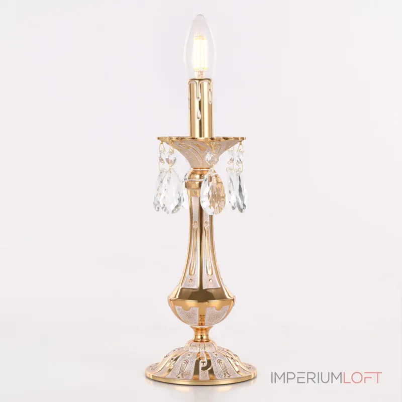 Настольная лампа Bohemia Ivele Crystal AL77 AL77100L/1-32 GW от ImperiumLoft Настольная лампа Bohemia Ivele Crystal AL77 AL77100L/1-32 GW от ImperiumLoft