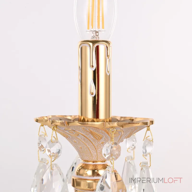 Настольная лампа Bohemia Ivele Crystal AL77 AL77100L/1-32 GW от ImperiumLoft Настольная лампа Bohemia Ivele Crystal AL77 AL77100L/1-32 GW от ImperiumLoft