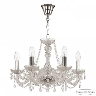 Подвесная люстра Bohemia Ivele Crystal 112 112/6/165 Ni V0300 Подвесная люстра Bohemia Ivele Crystal 112 112/6/165 Ni V0300