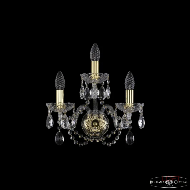 Бра Bohemia Ivele Crystal 1402 1402B/2+1/141 G от ImperiumLoft Бра Bohemia Ivele Crystal 1402 1402B/2+1/141 G от ImperiumLoft