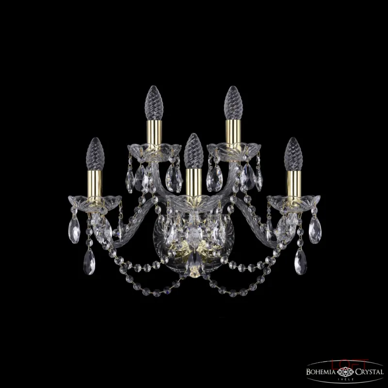 Бра Bohemia Ivele Crystal 1402 1402B/3+2/160 G от ImperiumLoft