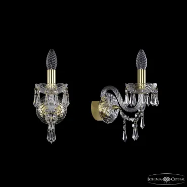 Бра Bohemia Ivele Crystal 1403 1403B/1/141 G Бра Bohemia Ivele Crystal 1403 1403B/1/141 G