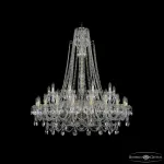 Подвесная люстра Bohemia Ivele Crystal 1411 1411/20+10/400/XL-130 G