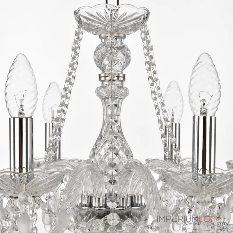 Подвесная люстра Bohemia Ivele Crystal 112 112/6/165 Ni V0300 Подвесная люстра Bohemia Ivele Crystal 112 112/6/165 Ni V0300