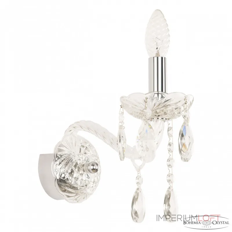 Бра Bohemia Ivele Crystal 107 107B/1/165 Ni от ImperiumLoft