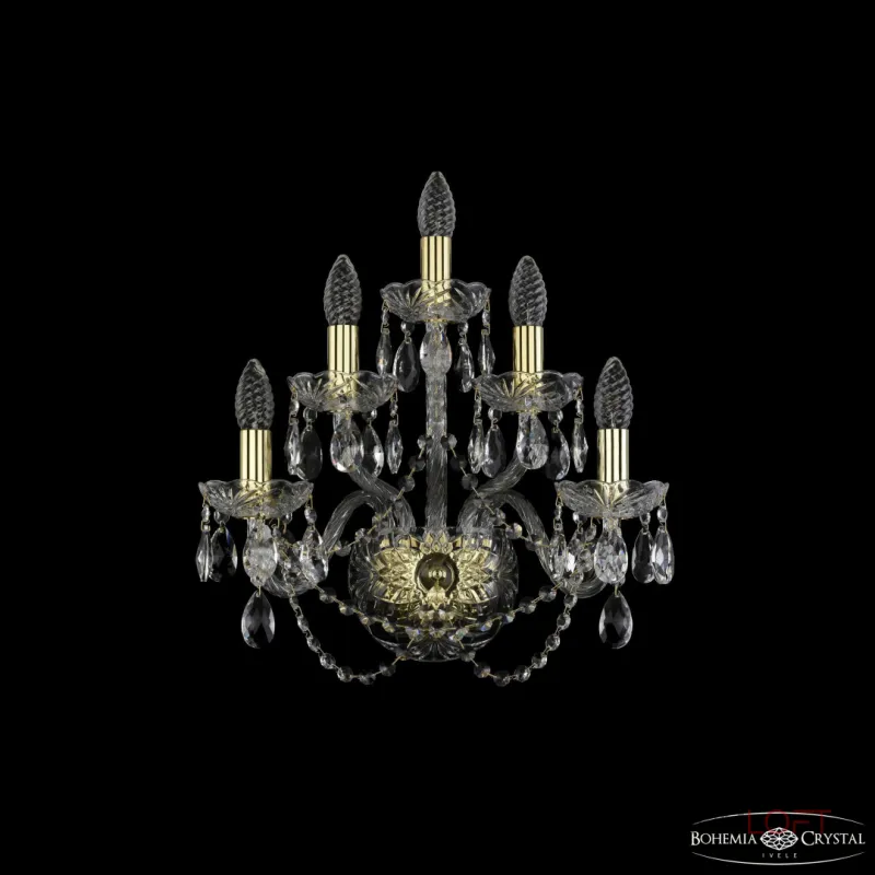 Бра Bohemia Ivele Crystal 1402 1402B/2+2+1/160 G от ImperiumLoft Бра Bohemia Ivele Crystal 1402 1402B/2+2+1/160 G от ImperiumLoft