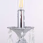 Настольная лампа Bohemia Ivele Crystal AL77 AL77500L/1-23 Ni от ImperiumLoft