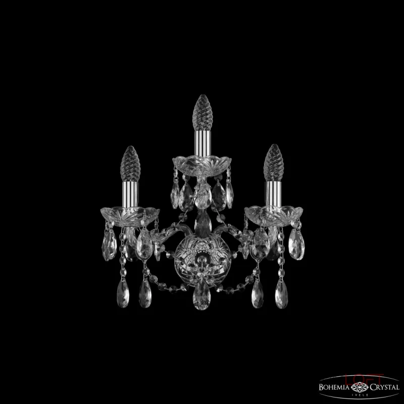 Бра Bohemia Ivele Crystal 1413 1413B/2+1/141 Ni от ImperiumLoft Бра Bohemia Ivele Crystal 1413 1413B/2+1/141 Ni от ImperiumLoft