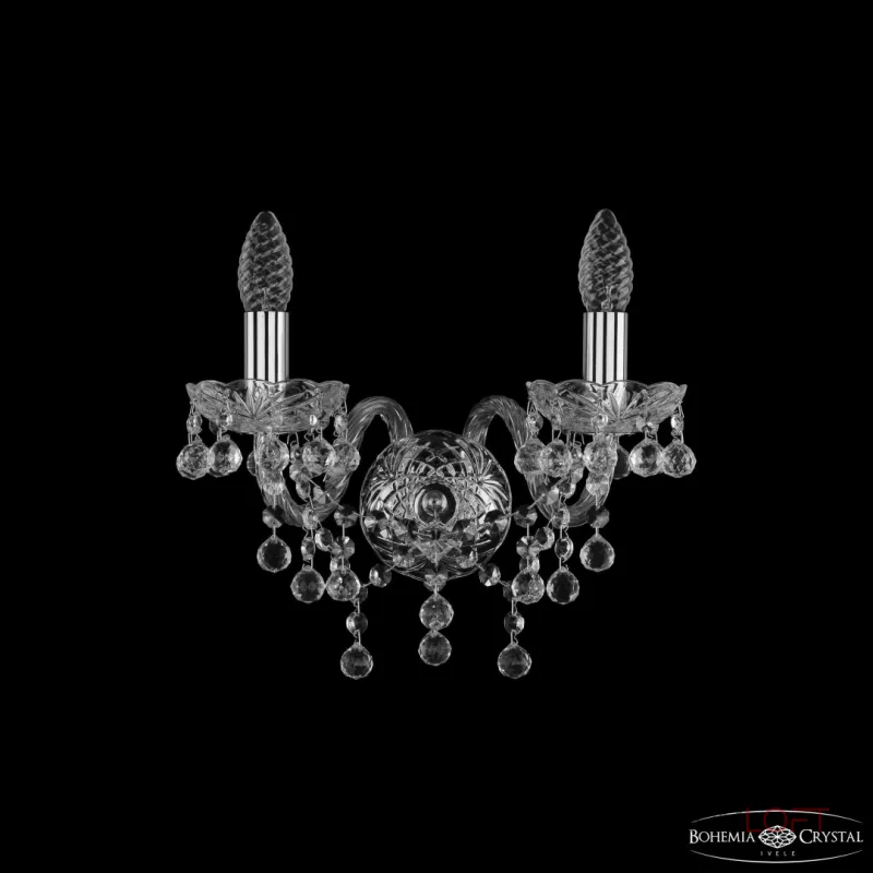 Бра Bohemia Ivele Crystal 1409 1409B/2/141 Ni от ImperiumLoft Бра Bohemia Ivele Crystal 1409 1409B/2/141 Ni от ImperiumLoft